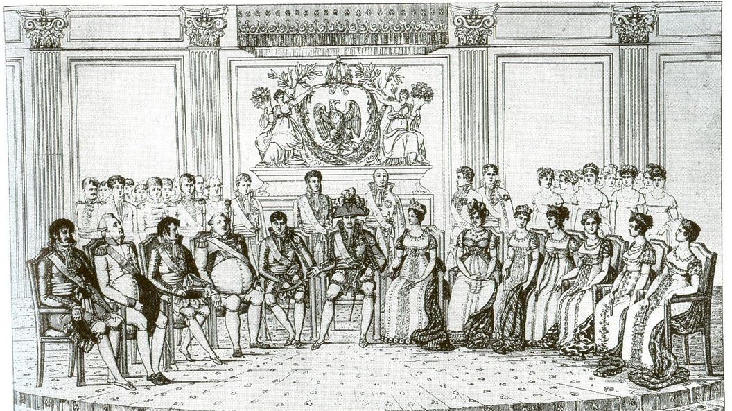 Image: A meeting of the Confederation of the Rhine.